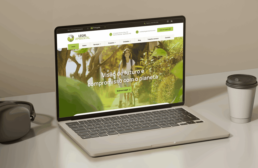 Criação de site institucional profissional em uberlandia