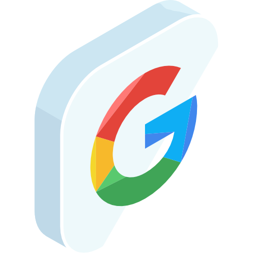 google icone 3d