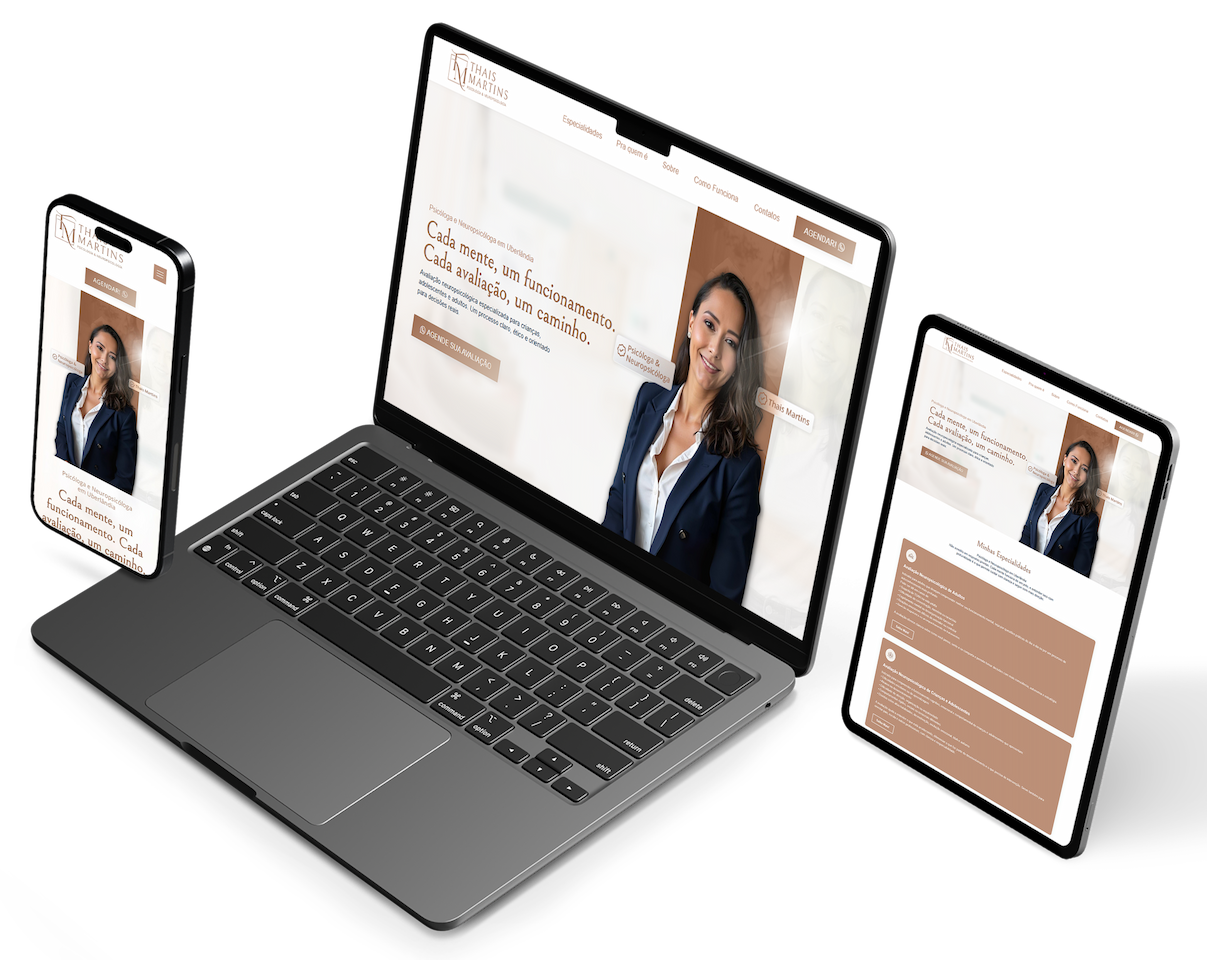 SITE ONE PAGE PROFISSIONAL