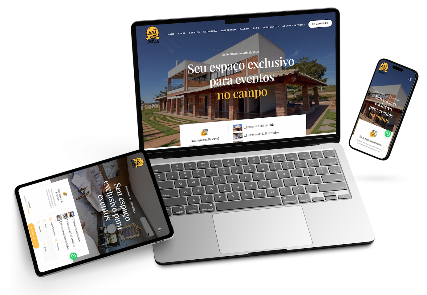 SITE PROFISSIONAL EVENTOS